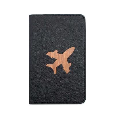 China 2021 New Arrivals Business Style PU Travel Card Holder Case Durable Leather Custom Passport for sale