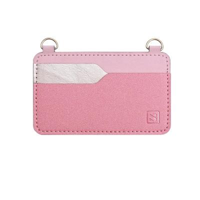 China High Quality Fashion Service Card Holder Chain Wallet Leather Phone Case for sale