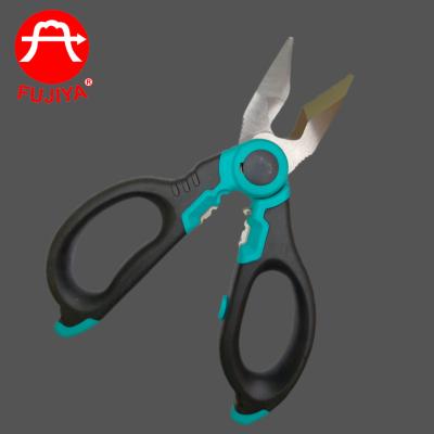 China ELECTRICIAN'S SCISSORS FUJIYA multifunctional electrician scissors for professional use for sale