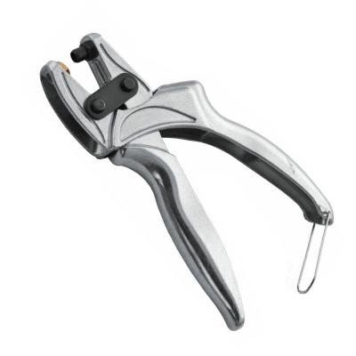 China Taiwan Replaceable Leather Punch Pliers l Body l Screw l Spring Function Punch SAE1008 Carbon Steel Aluminum Alloy F-4735 Tools for sale