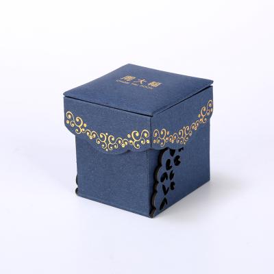 China Gift & Custom Special Hollow-Shaped Craft Flip Gift Box for sale