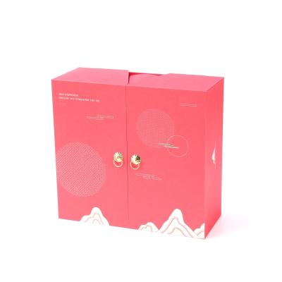 China Gift & Custom Packaging Craft Price Voucher Paper Gift Boxes Double Door Gift Boxes for sale