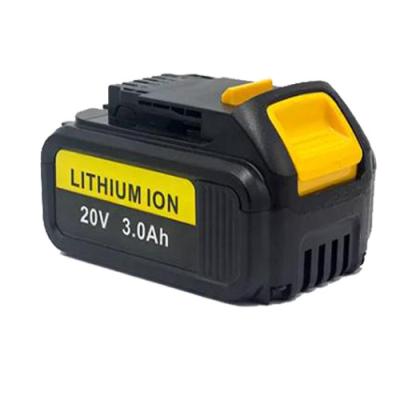 China Elektrowerkzeug-Batterie-Ersatz Dewalt-Batterie DCB205 DCB204 DCB206 3Ah 20V 18V zu verkaufen