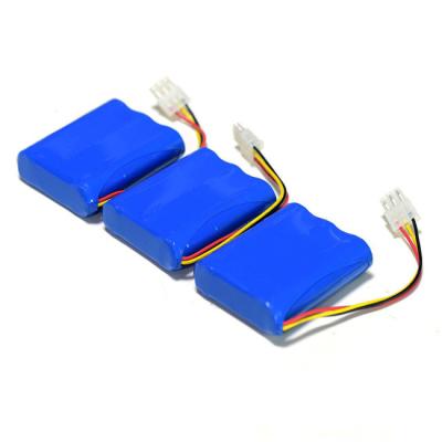 China CE ROHS 11.1V 8000mAH Batería de litio Grado A 18650 Batería de iones de litio en venta