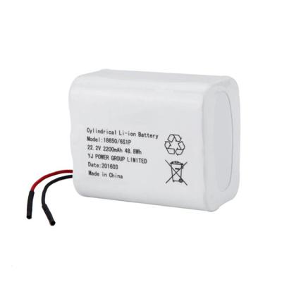 Chine Batterie de secours Smart Home de 22,2 volts 2200 mAH pour aspirateur sans fil à vendre