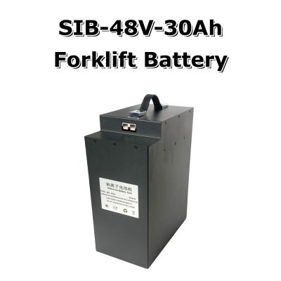 Chine Pack de batterie à ions de sodium 48V 30Ah personnalisable pour des performances de chariot élévateur améliorées à vendre