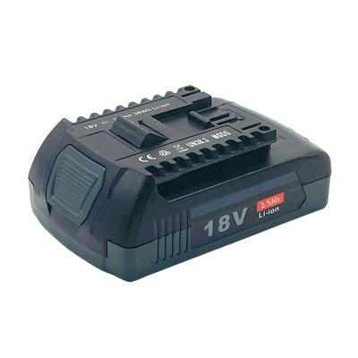 China Power Tools Battery Advanced Electric Tool Batteries 18V 2500mAh for Professionals for sale