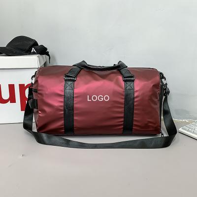 China Durable Travel Portable Swimming Training Yoga Sports Duffle Bag Custom Logo Single Shoulder Athletic Bag for sale