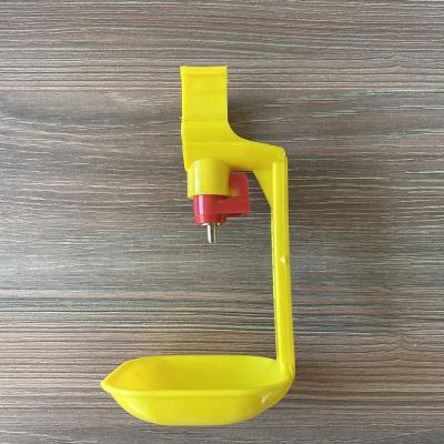 China Raises automatic chicken bird nipple drinker with drip cup for sale for sale