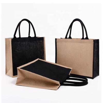 China Wholesale Reusable Eco-Friendly Vegetable Grocery Jute Custom Bag for sale