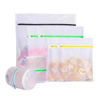 China 2021 Customized Polyester Portable Laundry System Wash Mesh Bag Eco-friendly Durable for sale