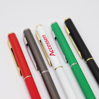 China Promotional Luxury Pen Business Gift Metal Roller Ballpoint Pen High Quality Promotional Branded Luxury Pen With Custom Logo for sale