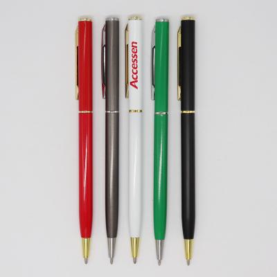 China Promotional Pen Business Metal Ballpoint Pen Office School Gift Luxury Ballpoint Pens With Custom Logo for sale