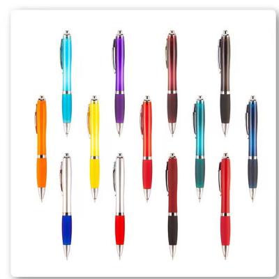 China Pen Advertising Promotional Custom Ballpoint Pen Logo Printing Press Plastic Tip Custom Pen for sale