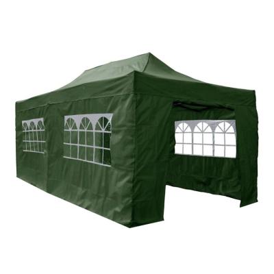 China Outdoor 10x20Ft Large Canvas Event Canopy Burnout/Commercial Parties/Soundproof Noise Backyard Events The Folding Tent for sale