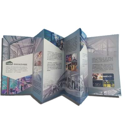 China Printed advertising flyer/flyer/catalog/booklet printing good quality promotion brochure, cheap brochure printing service for sale