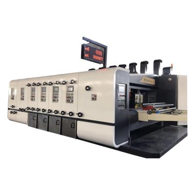 China Factory Vacuum Suction Transfer Printing Slotting Die Cutting Machine With Oil And Drying Unit for sale