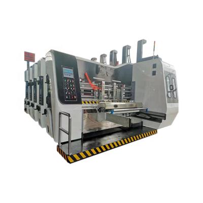 China Cardboard Flexo Corrugated Box Printing Automatic Cardboard Box Making Machine Price Cardboard Box Printing Slot Machine for sale