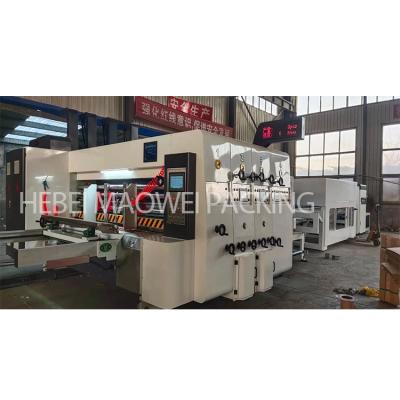 China Carton Box Printing Manufacturing Computer Control Packaging Product Equipment Slit Full Carton Flexo Printer Folder Gluer On Line for sale