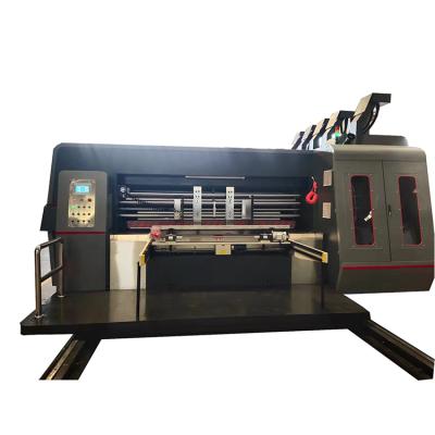 China Factory High Speed ​​Fully Automatic Cardboard Cardboard Box Flexo Printing Slotting Die Cutting Machine for sale