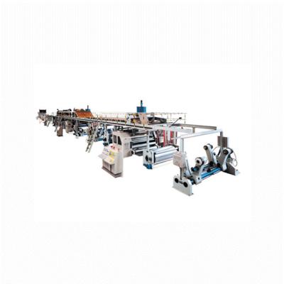 China Corrugeted 3 ply corrugated board production line / corrugated paper making machine for sale