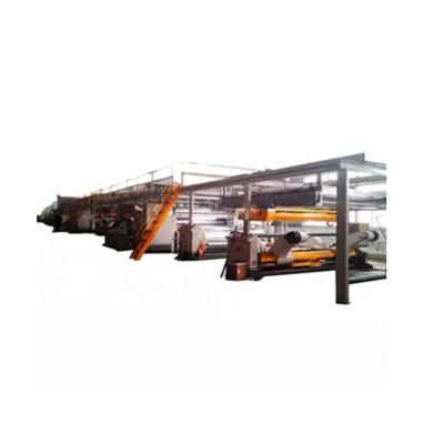 China Corrugeted WJ100 Corrugated Cardboard Production Line 3 Ply Cardboard Making Line for sale