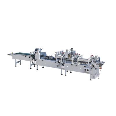 China Factory Full Automatic Carton Box Paper Glue Gluing Machine For Sale for sale