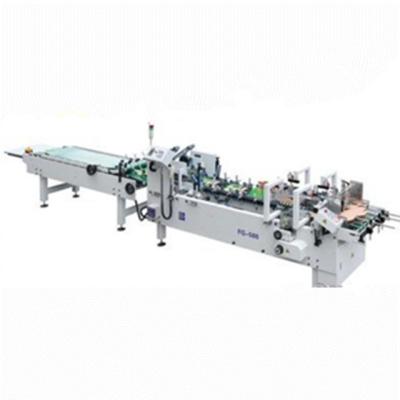 China Factory Efficient 6 Point Folding 6 Box Folder Corner Gluer Machine for sale