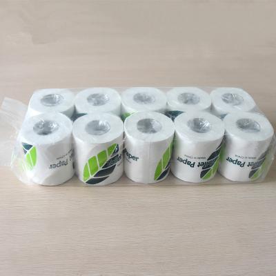 China Soft Comfy Wholesale Toalete Roll Virgin Wood Pulp Eco Tissue Paper 100% Disposable Toilet Paper Bulk for Hotel for sale