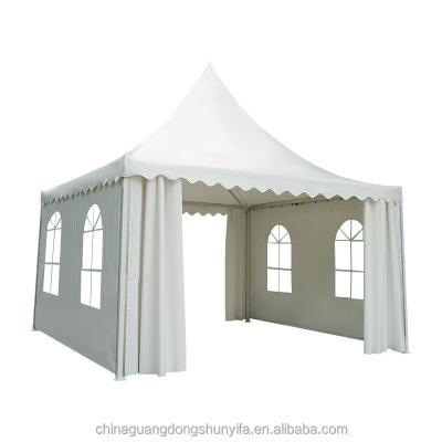 China Wedding Customized Promotional Outdoor European Waterproof Steepletop Canopy Tent Party Tent Even for sale