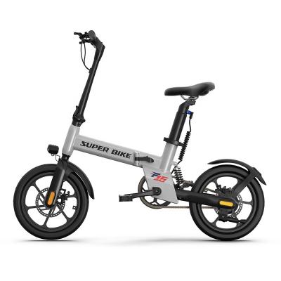 China USA Market Aluminum Alloy High Power Motor Folding Electric Bike Folded Ebike 16