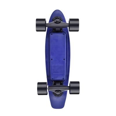 China cheap 4 wheel plastic electric skateboard for adults small splint amplified electric skate board remote control electric skateboard for sale