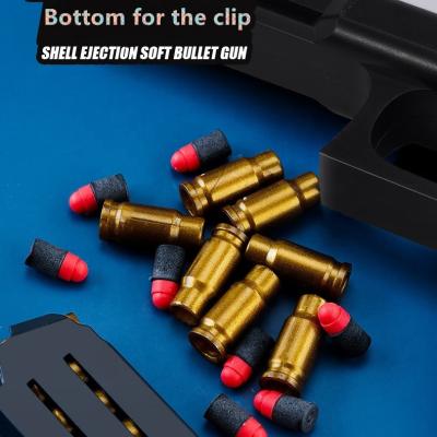 China Toy EVA Bullet Gun Shooting Dart Toy Gun Electronic Safe Soft Long Range Shooting Birthday Gift For Boy Toy Outdoor Sports Play Guns For the child for sale