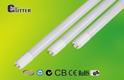 China 1600 Luminous AC100 - 277 V 18W LED T8 Plastic Tube 1200mm FCC PSE Approved for sale