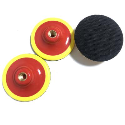 China Car Body Factory Low Price 115mm 4.5inch M14 Backing Disc Sanding Pad for sale