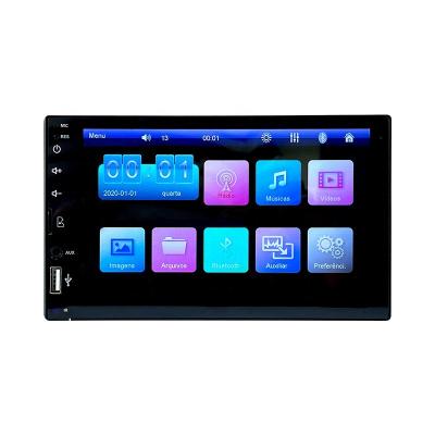 China 7inch HD LCD Touch Screen BT 1din Car Stereo 7 Inch 1 Din Car Radio Stereo Audio VCR MP5 Player With Rear View Camera for sale