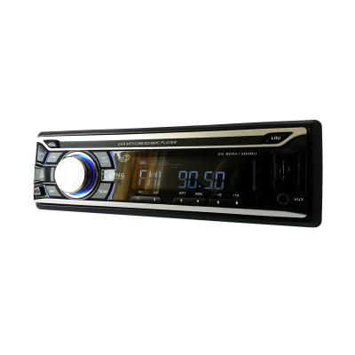 China CD Calling Handsfree BT Single Din Multimedia Car Stereo Autoradio AUX Audio MP3 USB. from AM FM input for sale