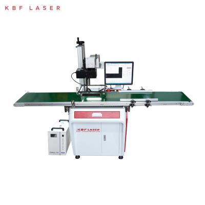 China 3W 5W CO2 Laser Marking Machine Water Cooled Visual Positioning Bottle / MDF Laser Acrylic Wood Marking Engraving Machine for sale