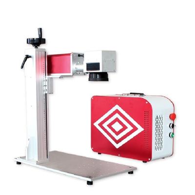 China Air Cooled Mini Portable 20W 30W Fiber Laser Marking Tools Price Hardware Tools Observe Led Mechanical Parts Laser Machine 20w for sale