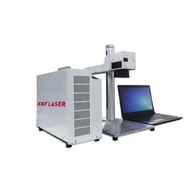 China Kbf Raycus Air Cooled 20W 30W Portable Fiber Laser Marking Machine For Metal / Laser Marking Machine 50w for sale