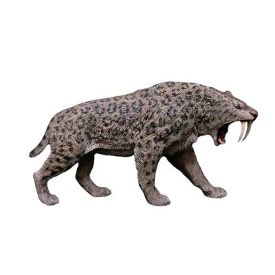 China 2021 Stray Cat of Rebor Smilodon Populator Tiger Classic Toys Saber-toothed for Boys Gray Color Version Animal Model 160871 160871 for sale