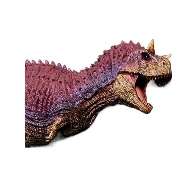 China Wild Animal Models Rebor Carnotaurus Rex Crimson King Requiem Plain Dinosaur Toy Prehistoric Animal Model Classic Toys For Boys Gift for sale