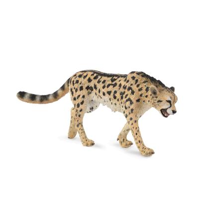 China Realistic King Cheetah Leopards Classic Toy For Boys Kids Animal Model for sale