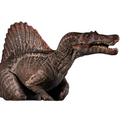 China Original Nanmu Spinosaurus Supplanting The Usurper Toy Doll Dinosaurs 1/35 Scale Statue Movable Jaw Gray Color 171056 for sale