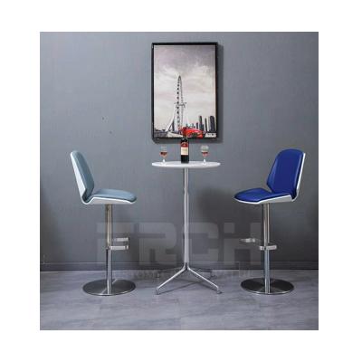 China Wholesale Modern Modern Furniture Adjustable Commercial Metal Dining Bar Stool Chairs For Club And Hotel for sale