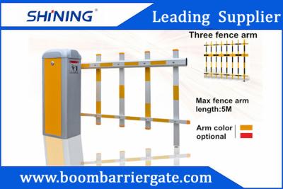 China CE Approved Motor Durable Intelligent Automatic Barrier Gate With Fence Arm for sale