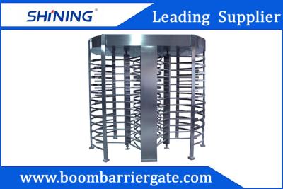 China 30 Person / Min RFID Bi - Directional Full Height Turnstile With Double Channel for sale