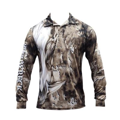 China Customized Long Sleeve Fishing Tank Top Anti-UV Hydrophobic Peak Anti-fouling Waterproof Quick-Drying Shirt Anti-ultraviolet for sale