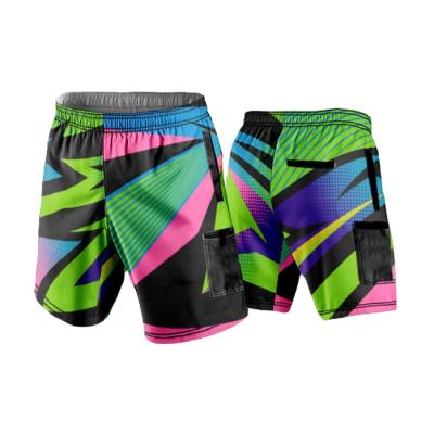 China QUICK DRY Customized Basketball Shorts Microfiber UV Protection Shorts Mens Breathable Fashion Board Shorts for sale