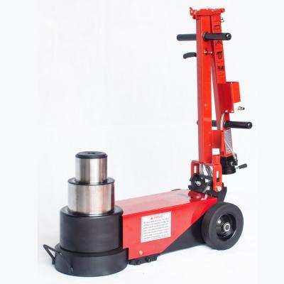 China Auto Repair Tools 180 Ton Heavy Duty Hydraulic Truck Lift Jack Pneumatic Floor Air Jack for sale